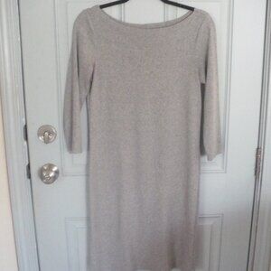 Gray Knit Ladies Casual Dress GAP Size S